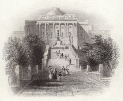 A subida ao Capitólio em Washington de English School