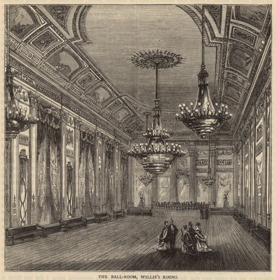 O salão de baile, Williss Rooms de English School
