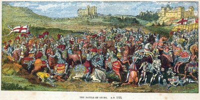 A batalha de esporas, 1513 de English School