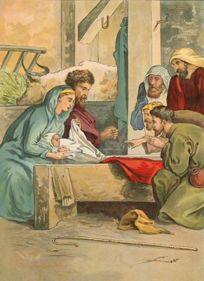 O nascimento de Cristo de English School