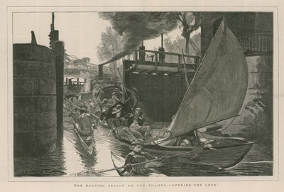 A temporada de barco no Tamisa de English School