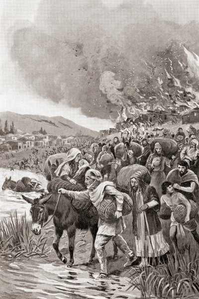 A queima de Sardis durante a Revolta Jónica de 498 AC, de Hutchinson