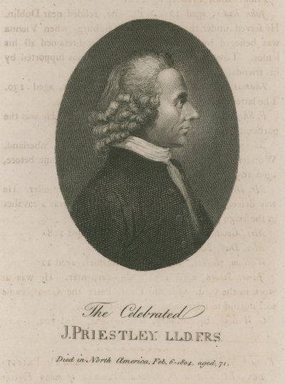O célebre Joseph Priestley de English School