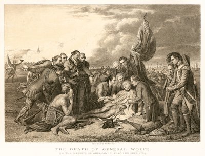 A morte do general Wolfe de English School