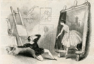 O delírio de um pintor de English School