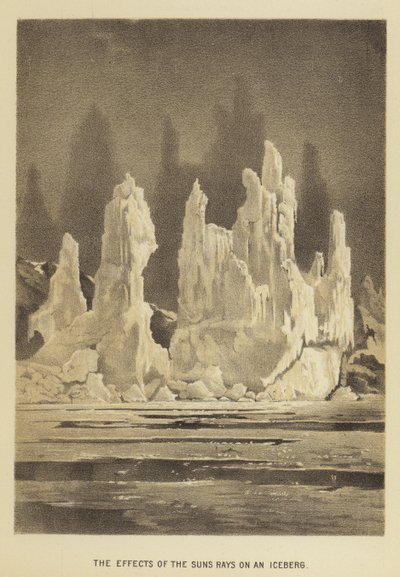Os efeitos dos raios solares em um iceberg de English School