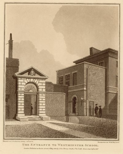 A entrada para a Westminster School de English School