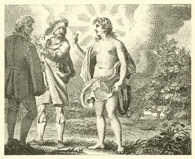 O invejoso e o cobiçoso (gravura) de English School