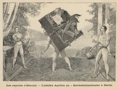 As façanhas de Hércules - o atlético Apollon no Teatro Reichshallen, Berlim de English School
