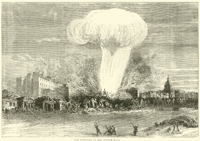 A explosão na Avenue Rapp, abril de 1871 de English School
