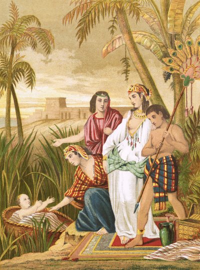 A descoberta de Moisés de English School