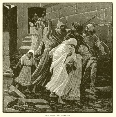 O vôo de Zedequias de English School