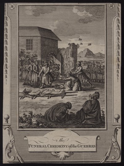 A cerimônia fúnebre dos Guebres de English School