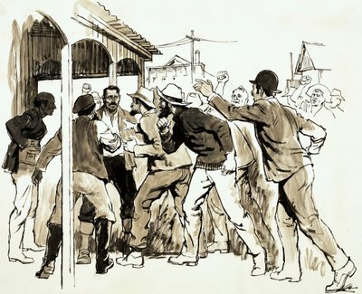 A corrida do ouro que não era de English School