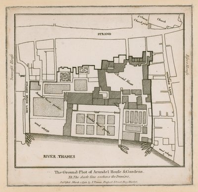 O terreno da Casa Arundel e jardins de English School