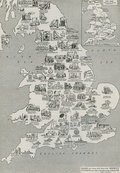 O agrupamento de indústrias britânicas de English School