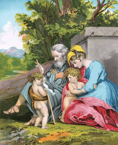 A santa família de English School