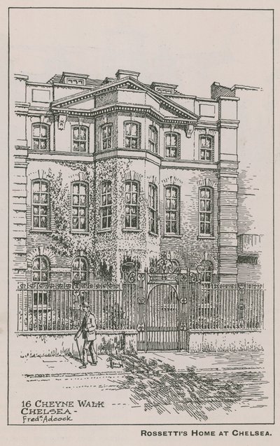 A casa de Dante Gabriel Rossetti de English School