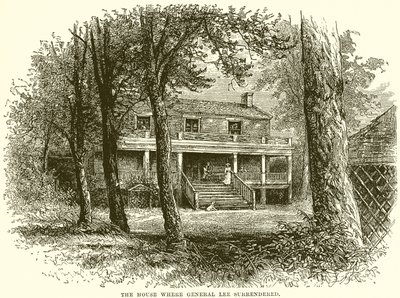 A casa onde o general Lee se rendeu de English School