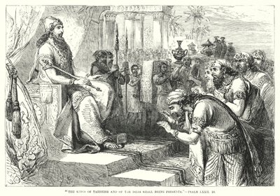 Os reis de Tarshish e das Ilhas trarão presentes, Salmo LXXII de English School