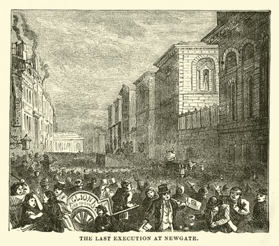 A última execução no Newgate de English School