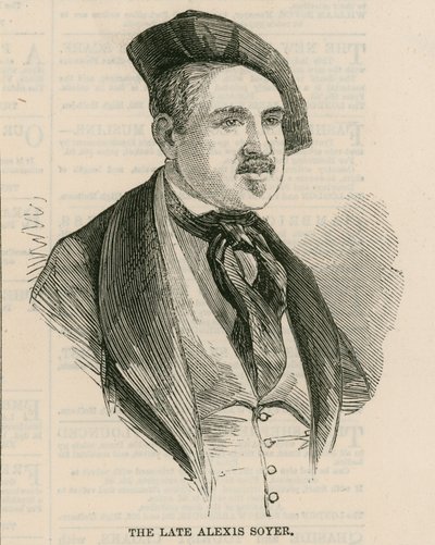 O falecido Alexis Soyer de English School