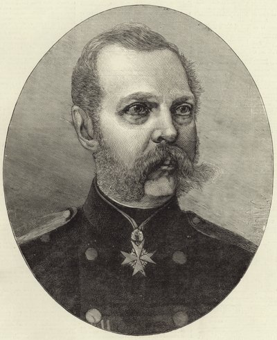 O falecido imperador Alexandre II de English School
