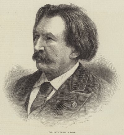 O falecido Gustave Dore (gravura) de English School