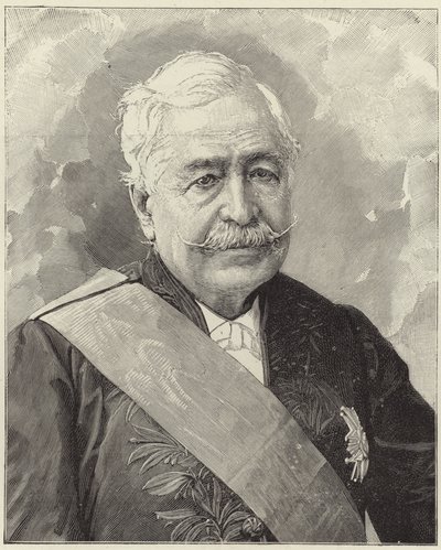 O falecido M Ferdinand de Lesseps de English School