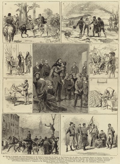 A vida de Guiseppe Garibaldi de English School