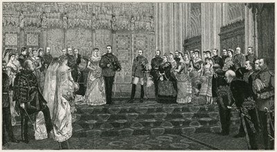 O casamento do duque de Albany de English School