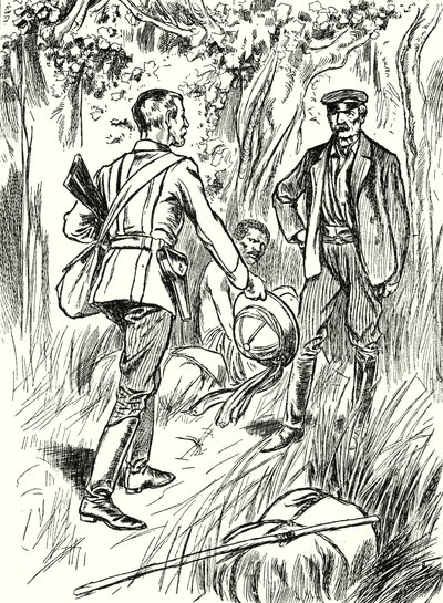 O encontro de Stanley e Livingstone (litografia) de English School