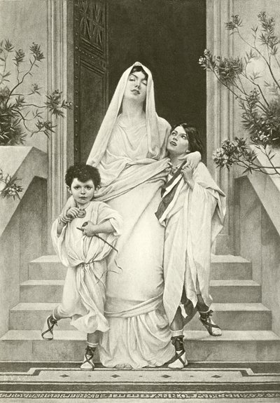A mãe do Gracchi (gravura) de English School