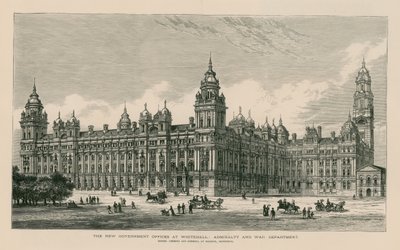 Os novos escritórios do governo em Whitehall de English School