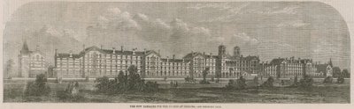 O novo quartel para os guardas no Chelsea de English School