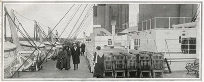 O convés do passeio no Titanic, de 