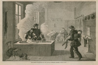 A casa receptora da Royal Humane Society de English School