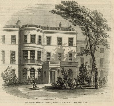 A residência de Sir Robert Peel de English School