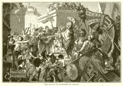 O retorno de Alcibíades a Atenas de English School