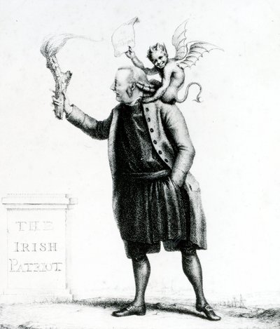 O direito Rev. Voluntário B de D, publicado por Richard Morton Paye, 1784 (stipple) de English School