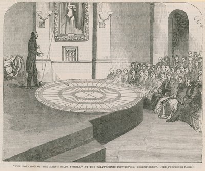 A rotação da Terra tornou visível de English School