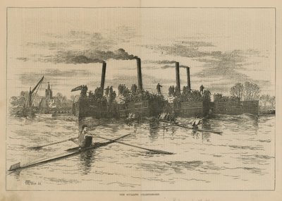 O campeonato de sculling de English School