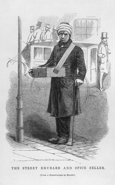 O vendedor ambulante de ruibarbo e especiarias de English School