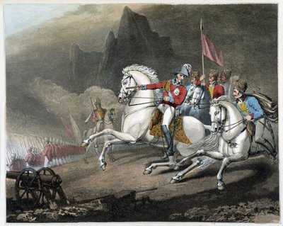 As vitórias do Duque de Wellington (das placas de R. Westall), Londres, Ed. Thomas Davidson de English School