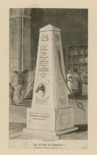 A bomba de água em Cornhill de English School