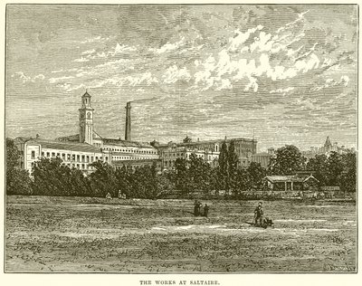 As obras em Saltaire de English School