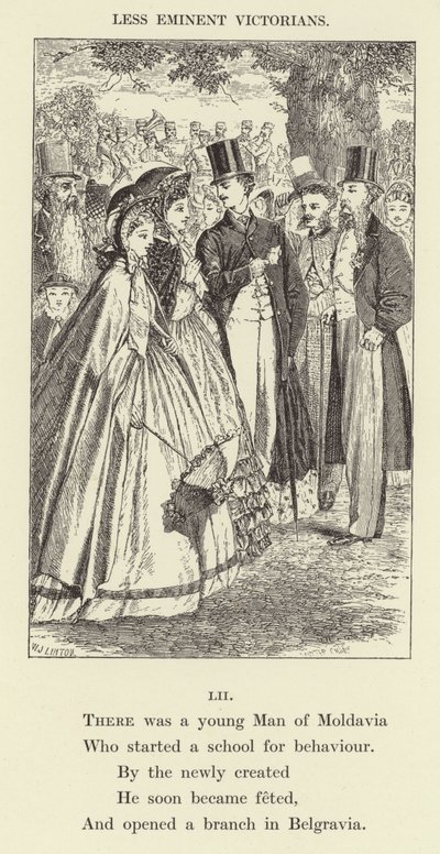 Havia um jovem da Moldávia (gravura) de English School