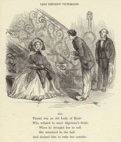 Havia uma velha senhora de Ryde (gravura) de English School