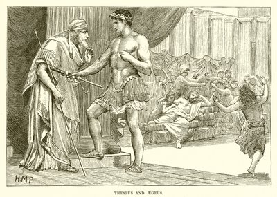 Teseu e Aegeus de English School