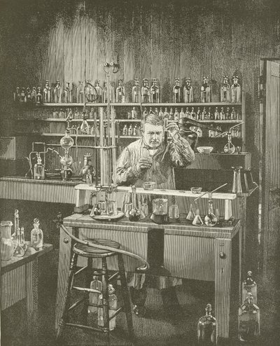 Thomas A Edison - O Mago de Menlo Park de English School